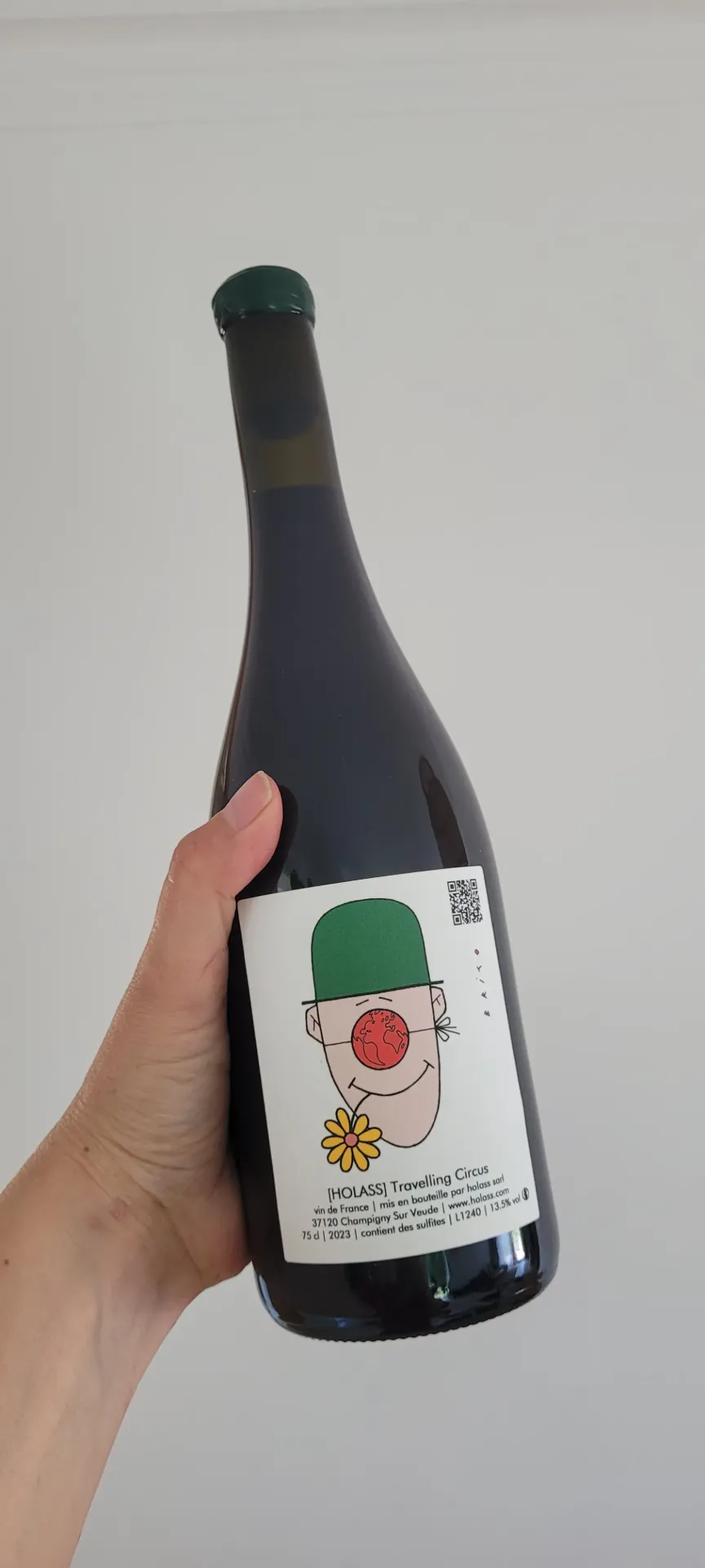2023 [HOLASS] Travelling Circus, Vin de France 75 cl